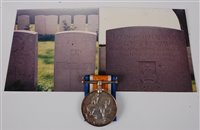 Lot 348 - A WW I British War medal, naming 2 LIEUT. J....
