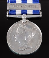 Lot 355 - An Egypt medal (1882-89) undated reverse with...