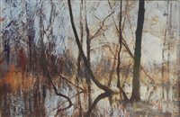 Lot 2528 - Edward Seago RWS (1910-1974) - The Flooded Fen,...