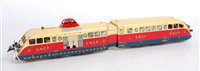 Lot 304 - French Hornby postwar SNCF 2 car Bugatti...