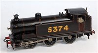 Lot 321 - Bassett-Lowke prewar black 0-6-0 Standard Tank...