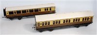 Lot 323 - 2x Bassett-Lowke (Winteringham) GWR '1931'...