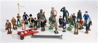 Lot 352 - A small box of 22 assorted diecast figures in...