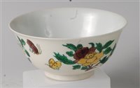 Lot 2450 - A Chinese wucai style porcelain bowl, having...
