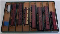 Lot 616 - 7 items of coaching stock, mixed makes, Airfix...