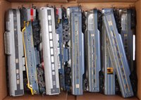 Lot 626 - Tray of Triang TC series items silver/red...