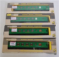 Lot 630 - 4 Wrenn Railways Southern green Pullman type...
