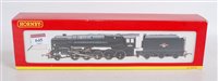Lot 645 - A Hornby R2105D BR black class 9F engine and...