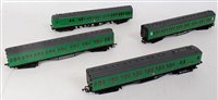 Lot 842 - A metal kit built BR (SR) 4 car EMU set number...