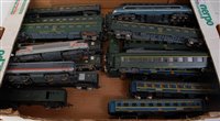 Lot 857 - Tray containing 3 Jouef SNCF H0 locomotives...