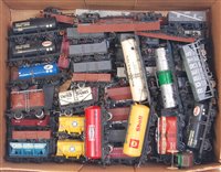 Lot 882 - Approx 60 proprietary and kit built wagons...