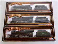 Lot 893 - 3 Mainline locomotives LMS black rebuilt...