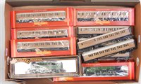 Lot 898 - Tray containing Mainline LNER lined green...