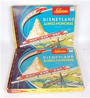 Lot 935 - Two Schuco Ref. 6333 Disneyland Alweg-monorail...