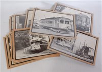 Lot 962 - Approx 16 black and white photographs of...