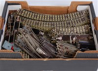 Lot 771 - Hornby-Dublo 3-rail unboxed track, approx....