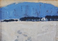 Lot 264 - Charles Simpson (b.1952) - Pentlands in Winter,...