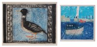 Lot 268 - Modern British school - Merganser, etching and...