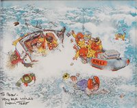 Lot 277 - Ronald 'Carl' Giles (1916-1995) - R.N.L.I.,...