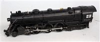 Lot 374 - Lionel black cast steam outline 4-6-4 electric...