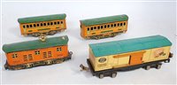 Lot 387 - A small tray containing a Winner Lines orange...