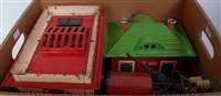 Lot 393 - Lionel cream/red "Lionel City" complete with...