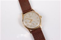 Lot 2602 - A gentleman's mid 20th century Longines manual...