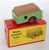 Lot 1202 - A Britains No. 2041 Civilian clockwork trailer...
