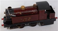 Lot 401 - Bowman maroon live steam LMS maroon 0-4-0 tank...