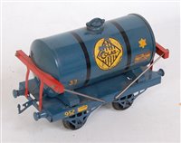 Lot 413 - Hornby 1929-30 Colas blue bitumen tank wagon...
