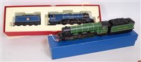 Lot 772 - A Hornby class A3 engine and tender LNER lined...
