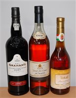 Lot 1415 - Graham's LBV Port, 1997, one bottle; De Marsy...