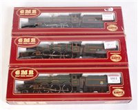 Lot 1011 - 3 GMR (Airfix) castle class engines and...