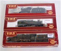 Lot 1012 - 3 GMR (Airfix) locomotives BR green 'Royal...