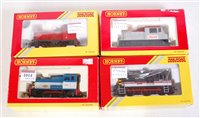 Lot 1014 - 4 Hornby diesel shunters R2783, R2960, R3283,...