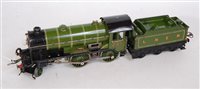 Lot 417 - Hornby 1935-6 green LNER E220 20v AC 4-4-0...