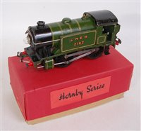 Lot 418 - Hornby 1936-41 darker green LNER E120 Special...