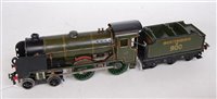 Lot 419 - Hornby 1937-41 green SR E420 4-4-0 20v AC...