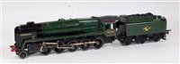 Lot 509 - Kit/Scratch built fine scale BR green 2-10-0...