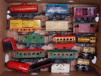 Lot 439 - A large tray of mainly Hornby items including...