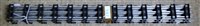 Lot 444 - 5 x 36 inch lengths of MTH 3 rail straight...