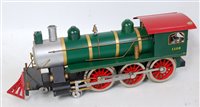Lot 446 - Classic GI green/red steam outline 4-6-0...