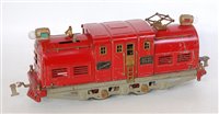Lot 465 - American Flyer Lines standard GI red electric...