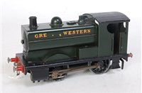 Lot 472 - Leeds black 0-4-0 12vDC standard saddle tank,...