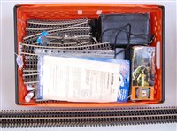Lot 484 - Large tray of Atlas 3-rail '0' gauge track...