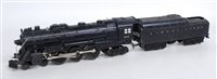 Lot 522 - Lionel Lines cast 4-6-4 steam outline black...
