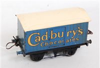 Lot 592 - 1935-8 Hornby Cadbury's Chocolates van, black...