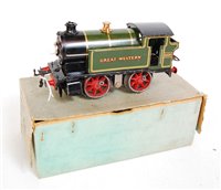 Lot 553 - 1936-41 Hornby EM320 20vAC 0-4-0 tank loco...
