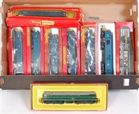 Lot 1023 - 9x Triang Hornby diesel locomotives, mixed...