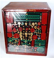 Lot 151 - No.1 (sloping back) Meccano Dealer’s storage...